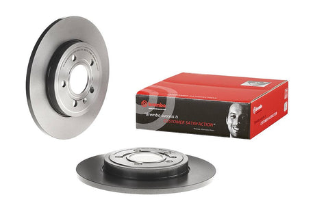 Product of Brembo 08A33211C02 Solid 1 Piece Brake Rotor 