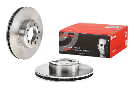 Product of Brembo 09492810C02 Vented 1 Piece Brake Rotor 