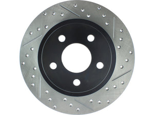 Product of Stop Tech/ Power Slot 127.62064CL SportStop ® Cryo-Treated Drilled And Slotted Cryo-Treated Drilled And Slotted 1-Piece Brake Rotor 