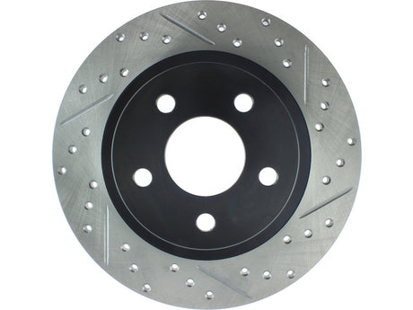 Product of Stop Tech/ Power Slot 127.62064CL SportStop ® Cryo-Treated Drilled And Slotted Cryo-Treated Drilled And Slotted 1-Piece Brake Rotor 