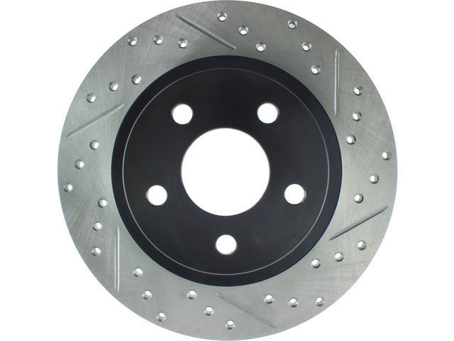 Product of Stop Tech/ Power Slot 127.62064CL SportStop ® Cryo-Treated Drilled And Slotted Cryo-Treated Drilled And Slotted 1-Piece Brake Rotor 