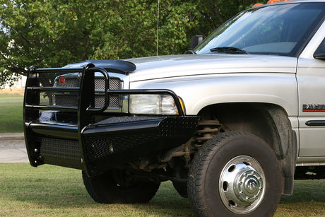 Product of Fab Fours DR94-S1560-1 Black Steel Steel Powder Coated Bumper 