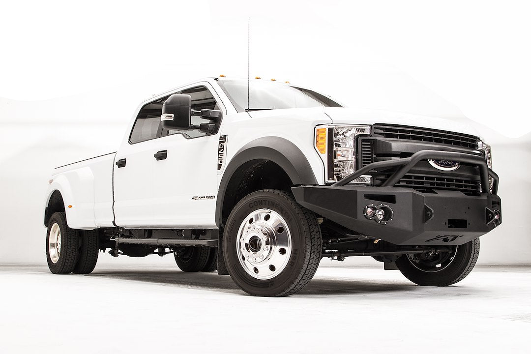 Product of Fab Fours FS17-A4252-1 Premium Steel Matte Powder Coated Bumper 