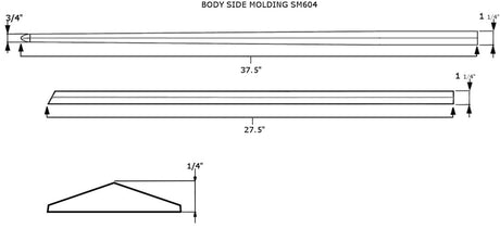 Product of Coast To Coast Ccism604 Side Molding