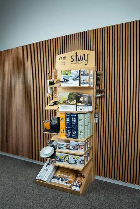 Silwy Magnetic Pos-La-1 Point Of Purchase Display||aufsteller_Rechts.Jpg||86||swyposla1||2260801