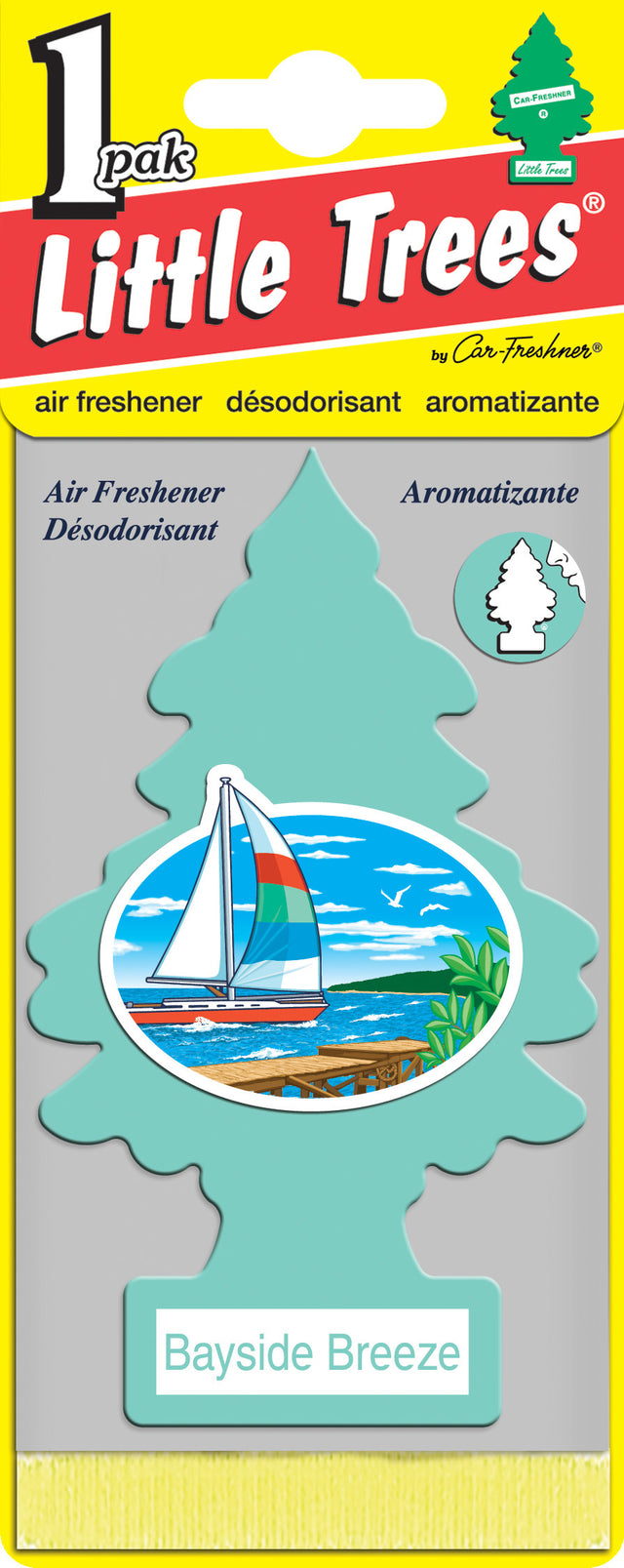 Car Freshner U1p-17121 Air Freshener||little-Trees-Bayside-Breeze-U1p-17121.Jpg||85||c15u1p17121||934392