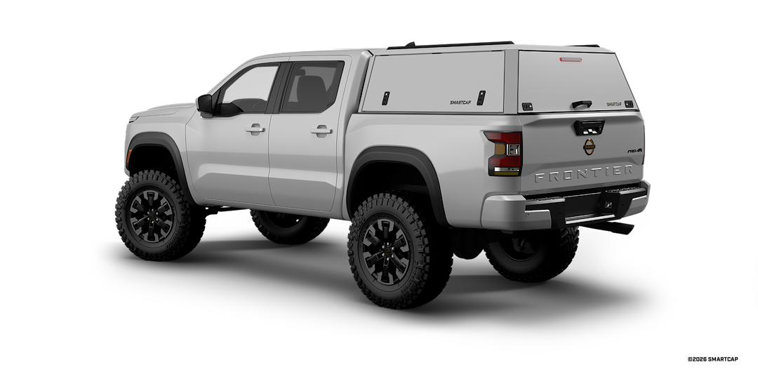 Smartcap Ed0930-Wn Truck Cap||smartcap Edge Defender Nissan Frontier 2022 5ft Bed Wn 3 Drivers Rear Three Quarter.Png||87||rsied0930wn||2310590