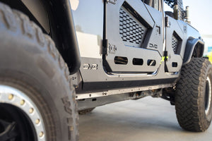 Dv8 Offroad Srjl-09 Rocker Panel Guard||2018-2023-Jeep-Wrangler-Jl-4-Door-Rock-Skins_Installed-02.Jpg||93||dv8srjl09||1629309