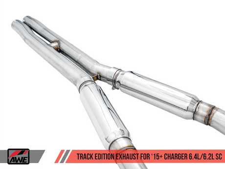 Product of AWE Tuning 3015-33126 Track Edition Cat-Back System Single Exhaust System Kit 