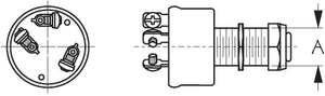 Product of Sea Dog 420350-1 Marine Ignition Switch