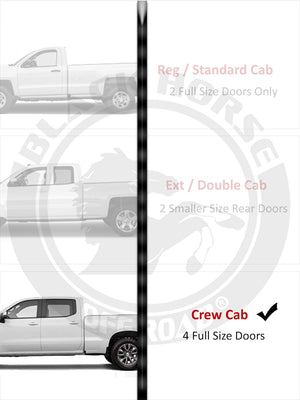 Product of Black Horse Offroad E0485 Epic Running Board 