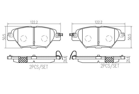 Brembo P49062 Brake Pad||p49062.Jpg||85||brmp49062||1709935