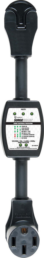 Product of SouthWire Corp. 44270 120/ 240 Volt 50 Amp Surge Protector 
