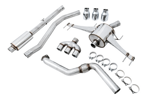 Product of AWE Tuning 3015-52004 Touring Edition Cat-Back System Single Exhaust System Kit 