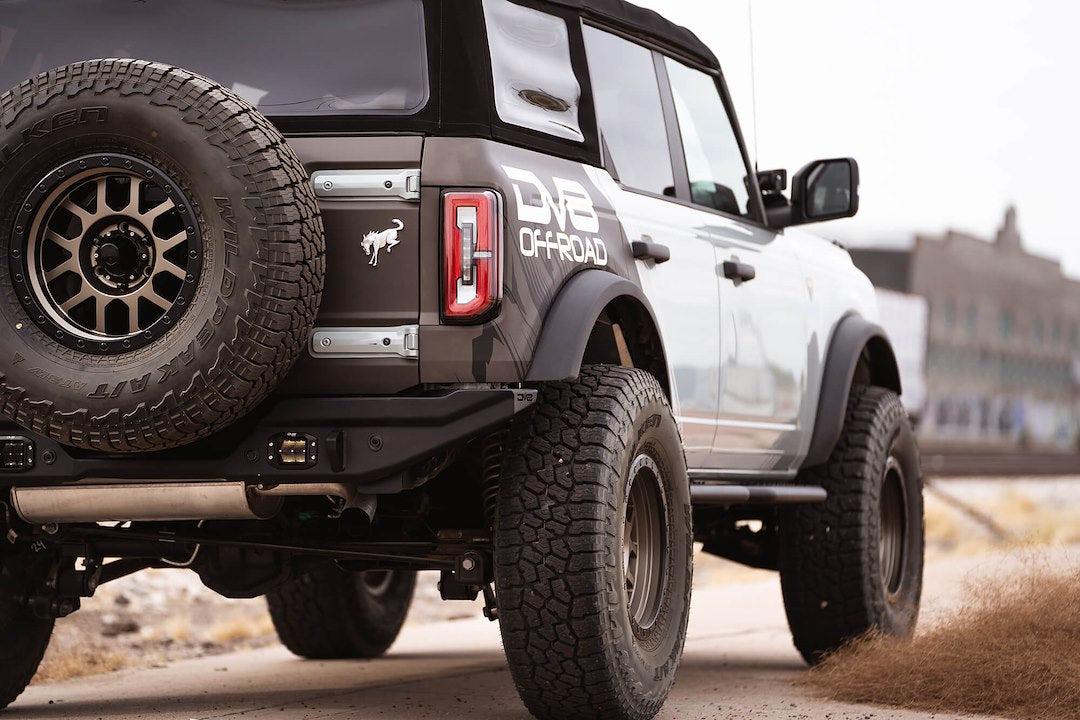 Product of DV8 Offroad SRBR-02 OE Plus Nerf Bar With Surface Steps 