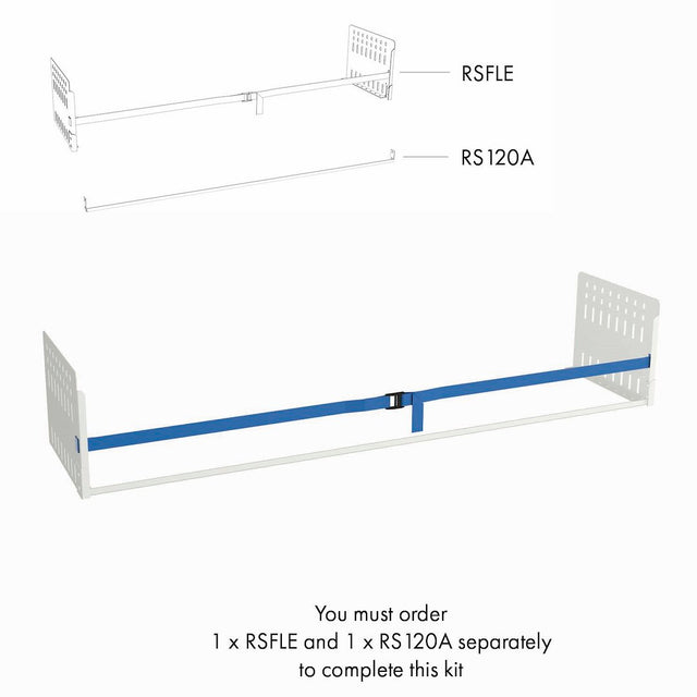 Rolacase Rs120a Van Storage System Shelf Support||rs120a.Jpg||85||rolrs120a||1247203