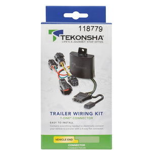Product of Tekonsha 118779 Trailer End 4 Flat Trailer Wiring Connector 