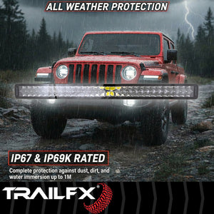 Trailfx 30drbkcm Light Bar||t8l_30drbkcm_Double Row Led Light Bar_Blk_B2c_9.Jpg||91||t8l30drbkcm||1779899