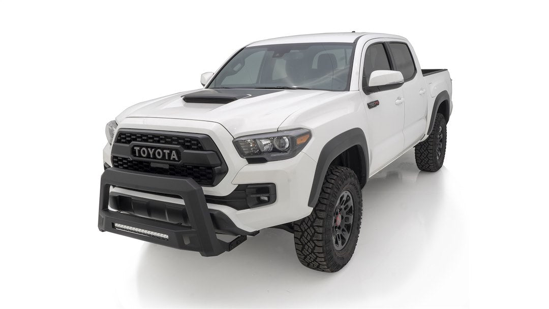 Product of Lund International 86521210 Bull Bar Black Matte Textured Powder Coated 3-1/2 Inch No with skid plate 