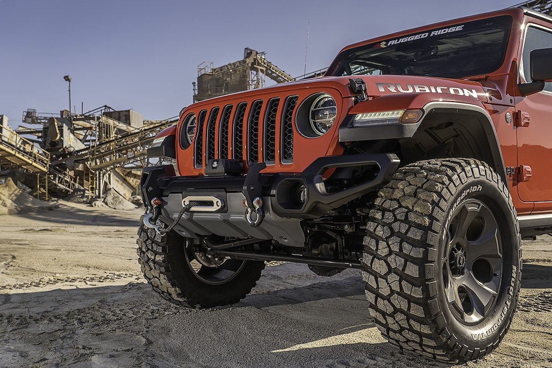 Product of Rugged Ridge 11549.42 Venator Steel Powder Coated Bumper 