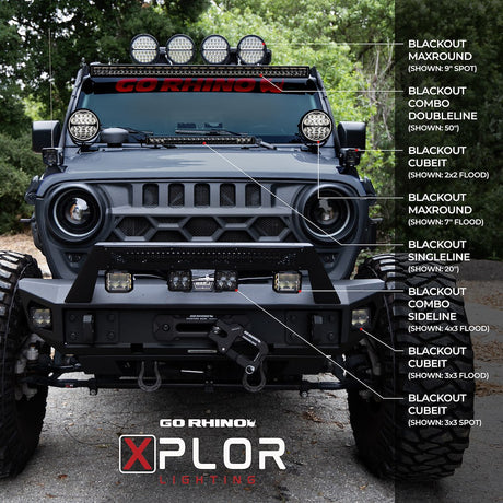 Product of Go Rhino 753003011CDS Light Bar 