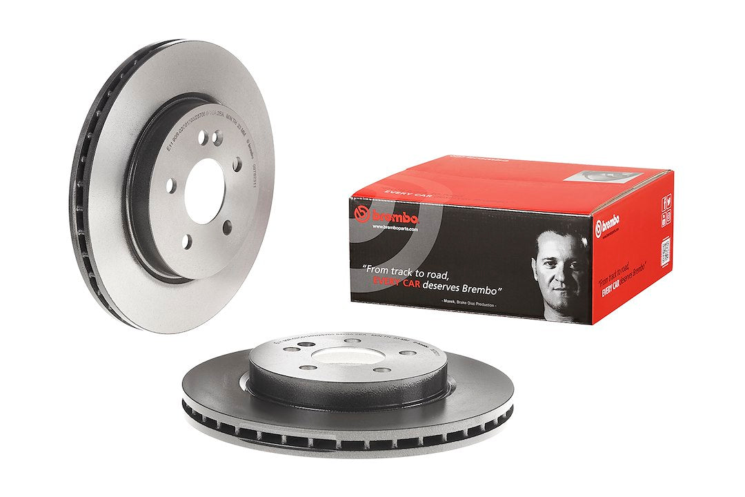 Product of Brembo 09782311C02 Vented 1 Piece Brake Rotor 