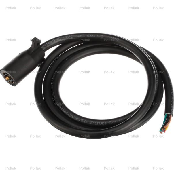 Product of Pollak 14-227 Trailer End 6 Pin Trailer Wiring Connector 