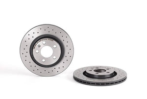 Product of Brembo 0970121XC02 Xtra Vented Cross Drilled 1 Piece Brake Rotor 