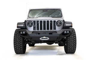 Product of Fab Fours JL18-X4651-1 Matrix Series Steel Powder Coated Bumper 