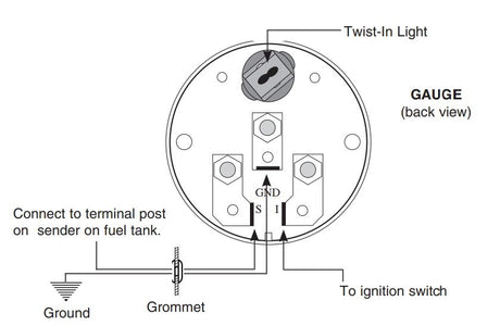 Product of Autometer 2634 Gauge Oil Pressure