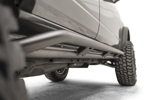 Product of Fab Fours FB21-G5251-1 Black Steel Tube Rocker Panel Guard 
