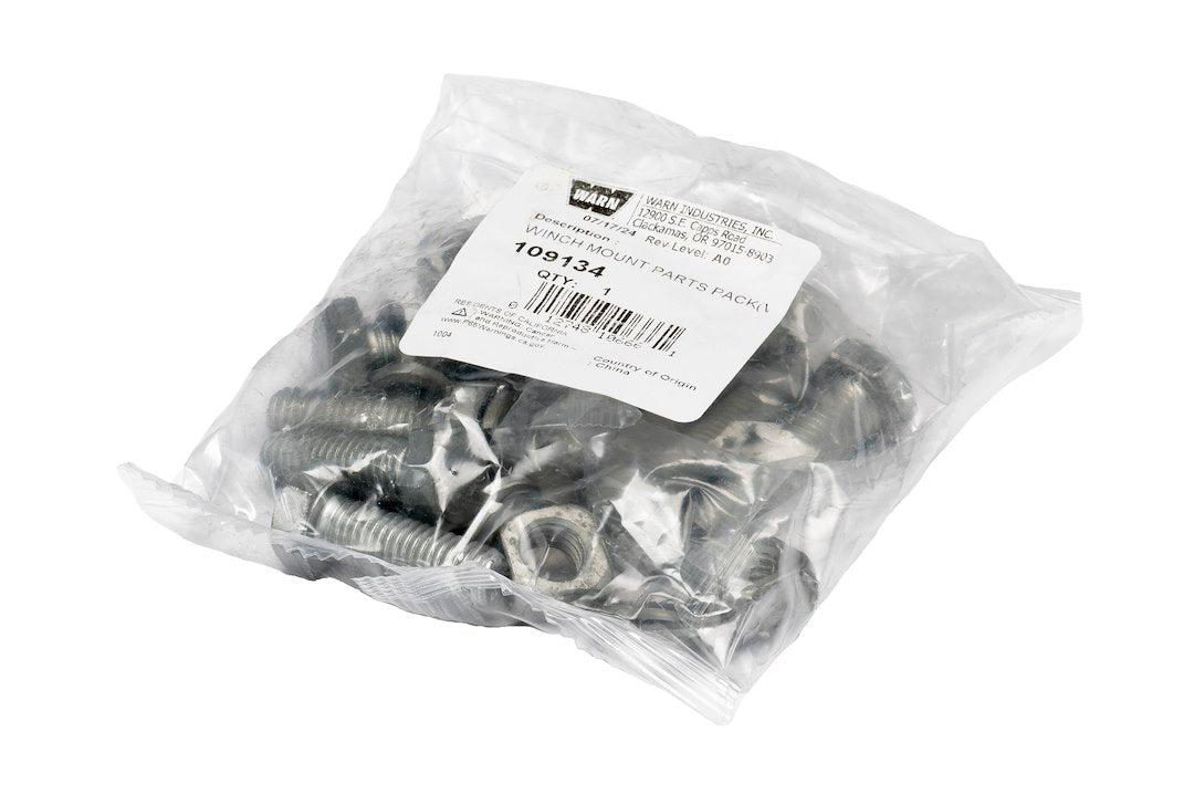 Warn 109134 Winch-Service Parts||109134_Winch_Mount_Parts_10.Jpg||85||w36109134||1472526