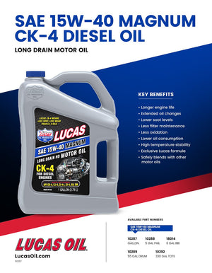 Product of Lucas Oil 10287 Oil