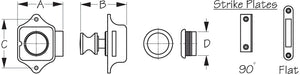 Sea Dog 225300-1 Drawer Latch||225300-1_1.Jpg||86||sdg2253001||1377852