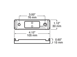 Peterson Mfg. 154-09k Side Marker Light Mounting Base||prn154-09k_1.Jpg||86||p6j15409k||1717331