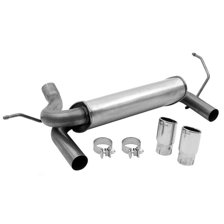 Product of Dynomax 39510 Super Turbo Axle Back System Single Exhaust System Kit 