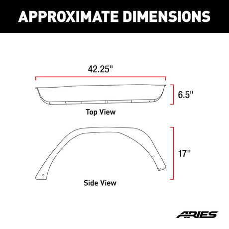 Aries 2500213 Fender Flare||2500213_3008x1990_Ca.Jpg||86||a1s2500213||1680928