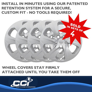 Product of Coast To Coast IWC53917S Silver Set Of 4 