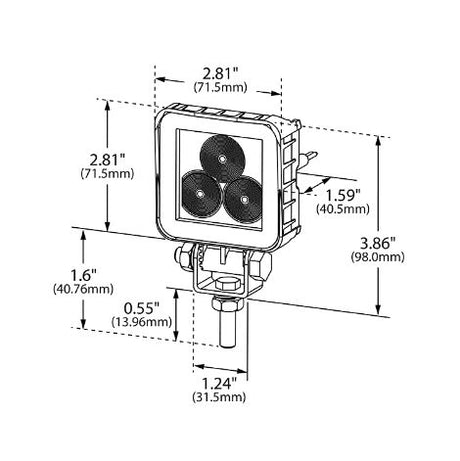 Grote Industries Bz601-5 Work Light||bz601-5_1.Jpg||86||g17bz6015||1158549