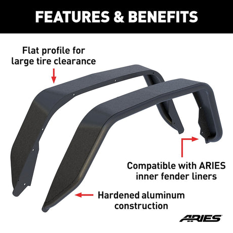 Aries 2500207 Fender Flare||2500207_3008x1990_Fa.Jpg||86||a1s2500207||1767545