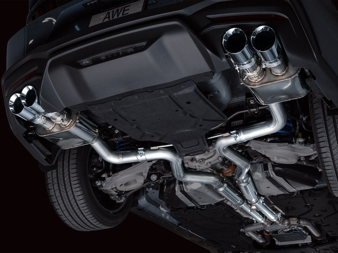 Product of AWE Tuning 3025-42650 SwitchPath ™ Cat-Back System Dual Exhaust System Kit 