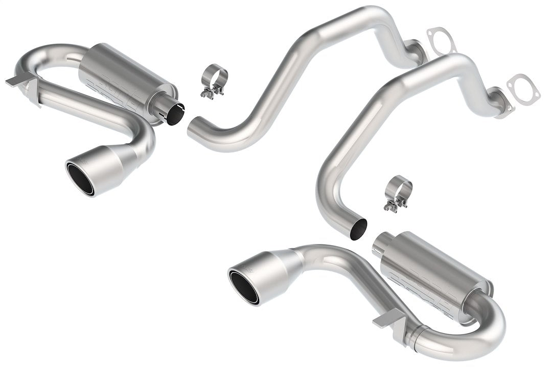 Product of Borla 140017 S-Type Cat Back System Dual Exhaust System Kit 