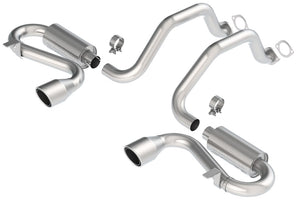 Product of Borla 140017 S-Type Cat Back System Dual Exhaust System Kit 