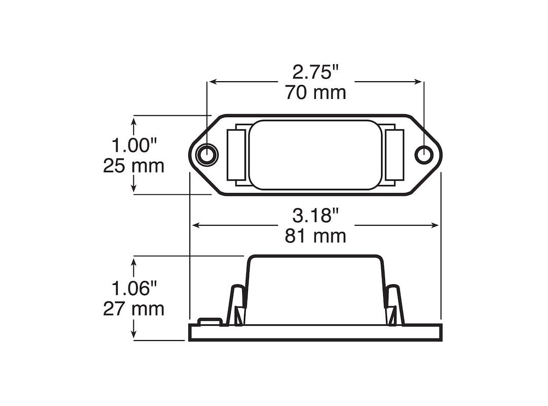 Peterson Mfg. V107wa Clearance Light||prnv107wa_1.Jpg||86||p6jv107wa||1729065