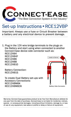 Connect-Ease Rce12vbp Battery Connection Harness||rce12vbp_4.Jpg||89||conrce12vbp||1170318