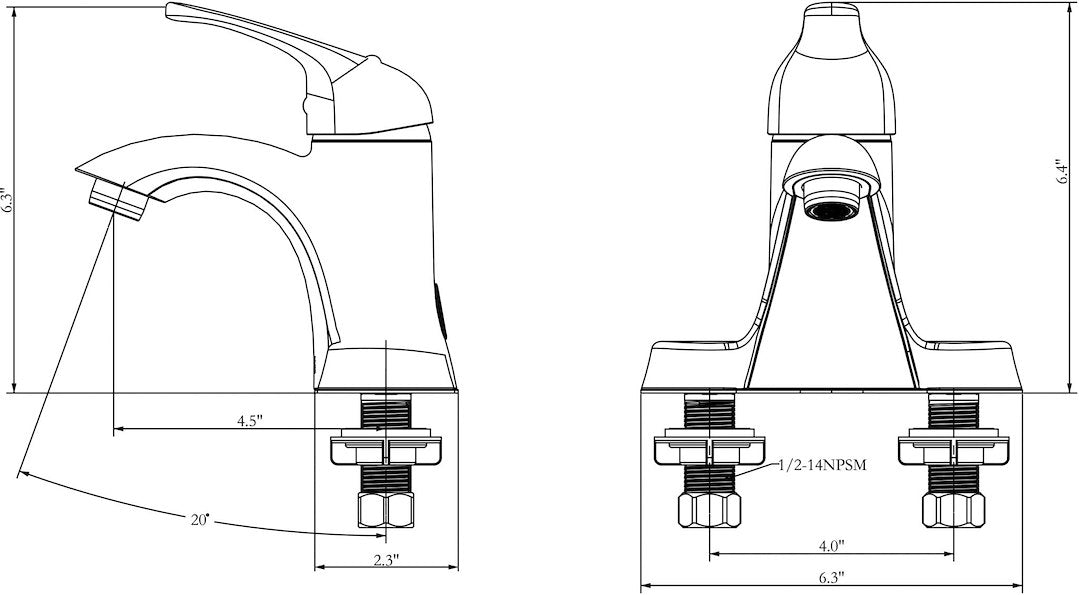 Phoenix Products Pf232323 Faucet||pf232323_4.Jpg||89||v46pf232323||1167869