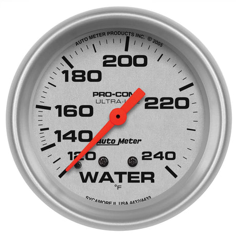 Product of Autometer 4432 Gauge Water Temperature