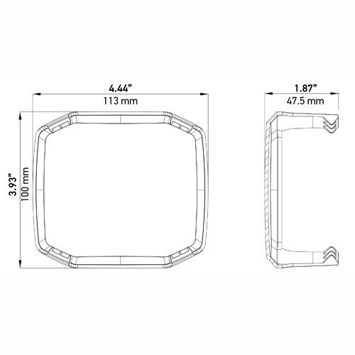 Product of Hella 358233971 Driving/ Fog Light Cover