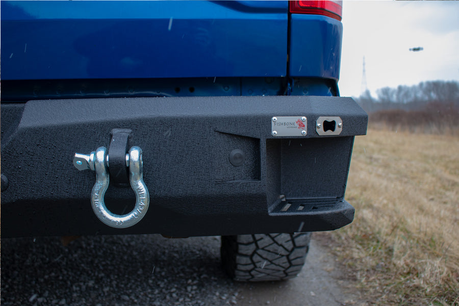 Product of Fishbone Offroad FB22364 Steel Powder Coated Bumper 