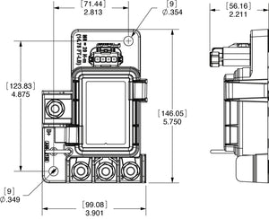 Blue Sea 7725-Bss Fuse Block||7725-Bss_3.Jpg||88||b6z7725bss||912781